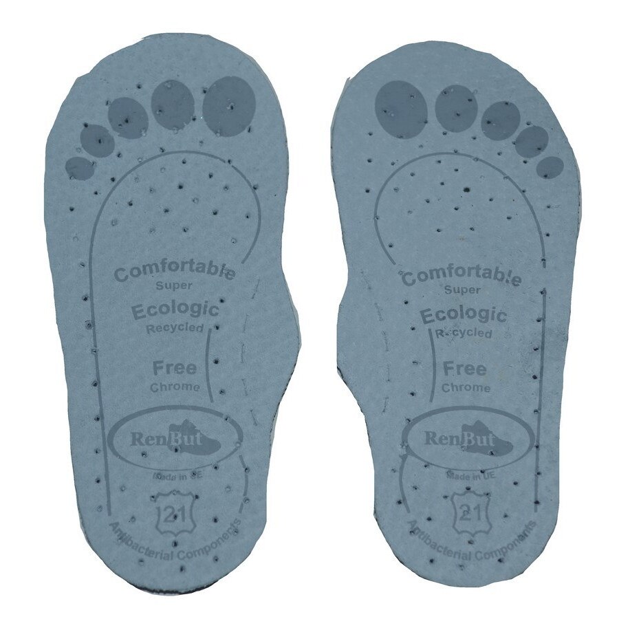 Branturi din piele pentru copii RENBUT BRR1M1-1, Gri 20 EU