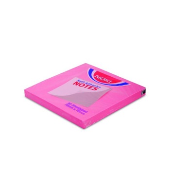 Set 80 Notite Adezive Noki, 76x76mm, Roz Set 80 Notite Adezive Noki, 76x76mm, Roz