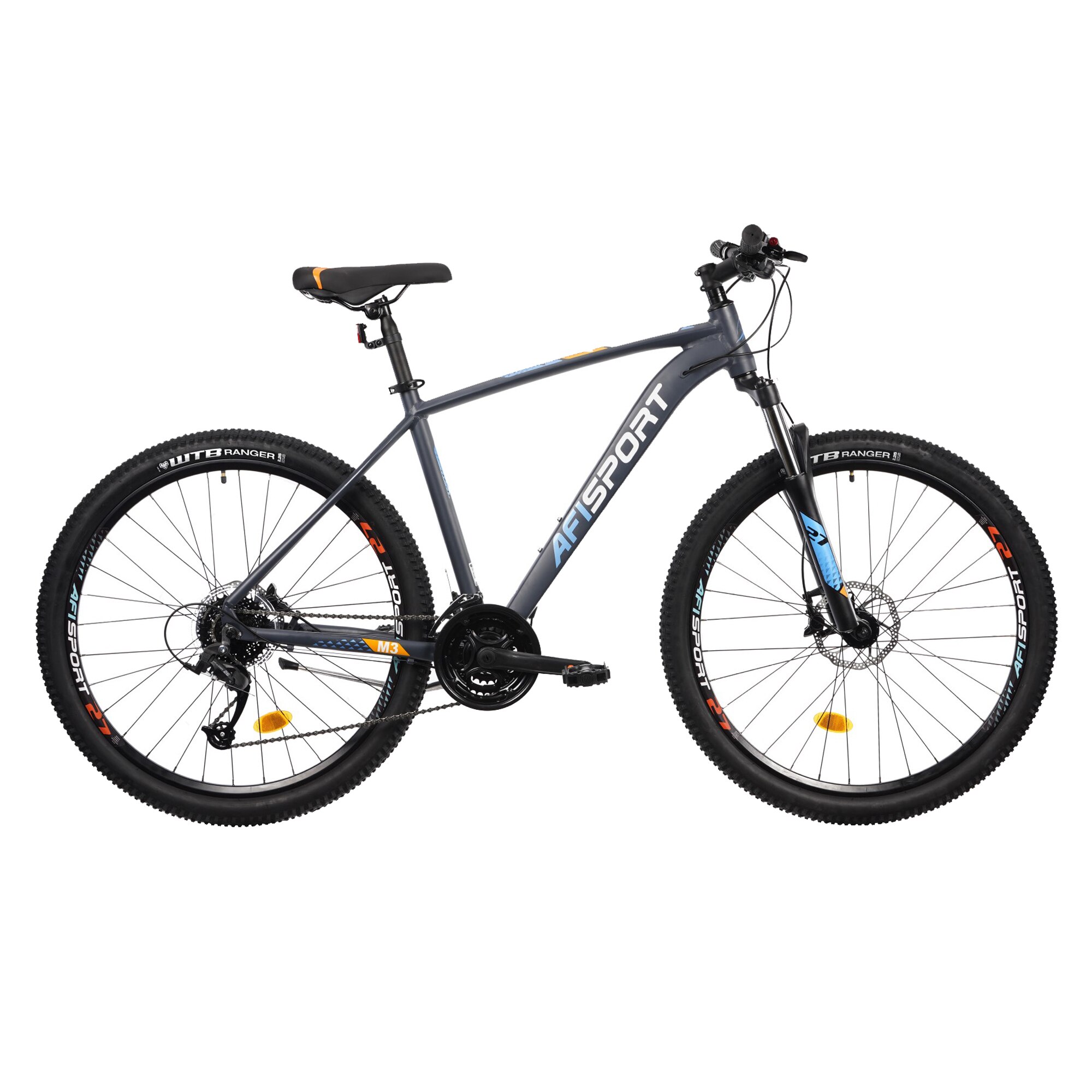 Bicicleta Mtb Afisport M3 - 27.5 inch, 457 mm, Gri