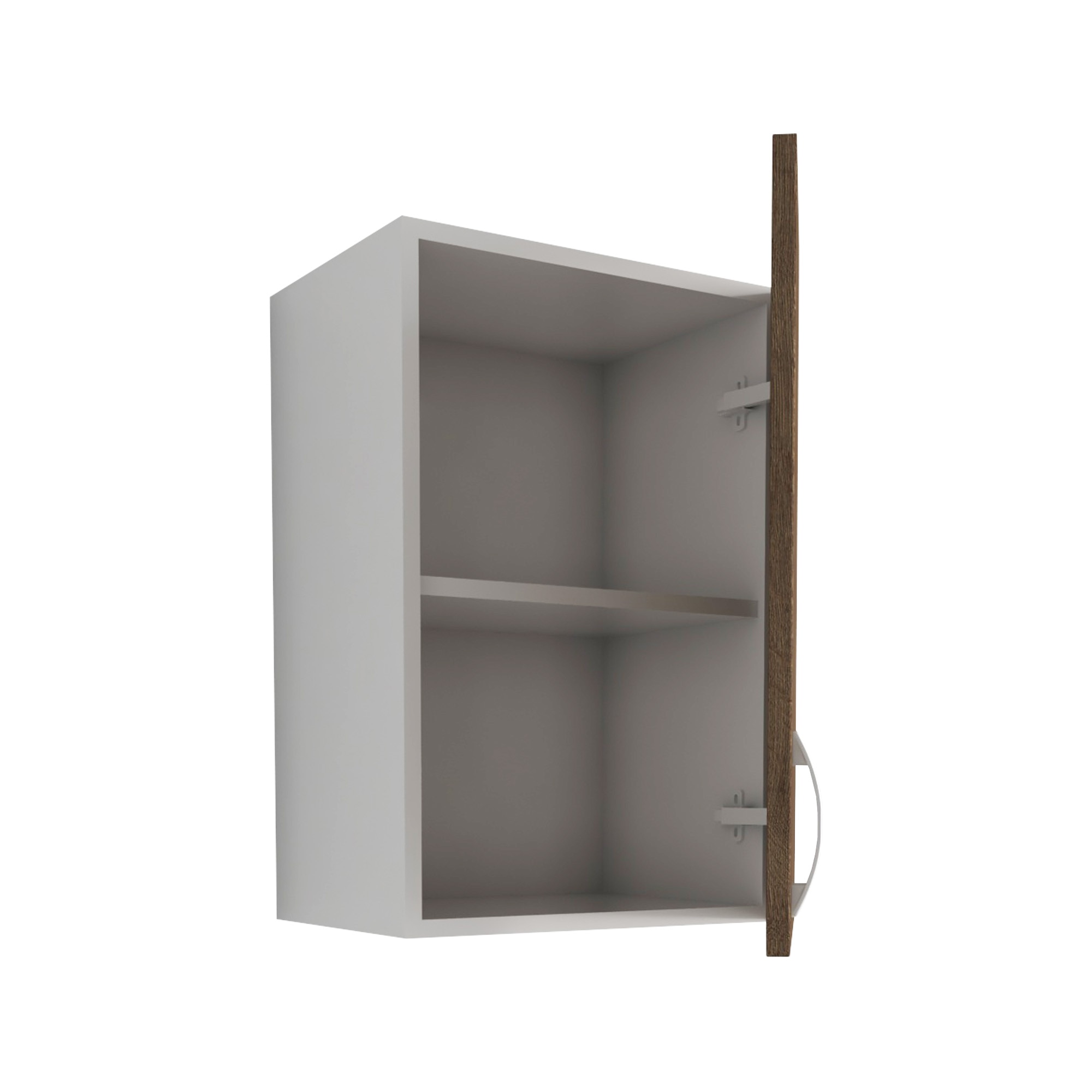 Corp Superior 1 Usa, Alb/Stejar Bronz, 40 x 30 x 60 cm