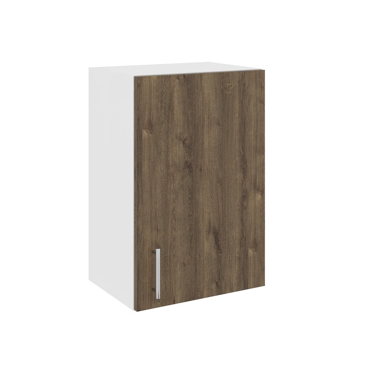 Corp Superior haaus Karo, 1 Usa, Stejar Bronz/Alb, 40 x 30 x 60 cm