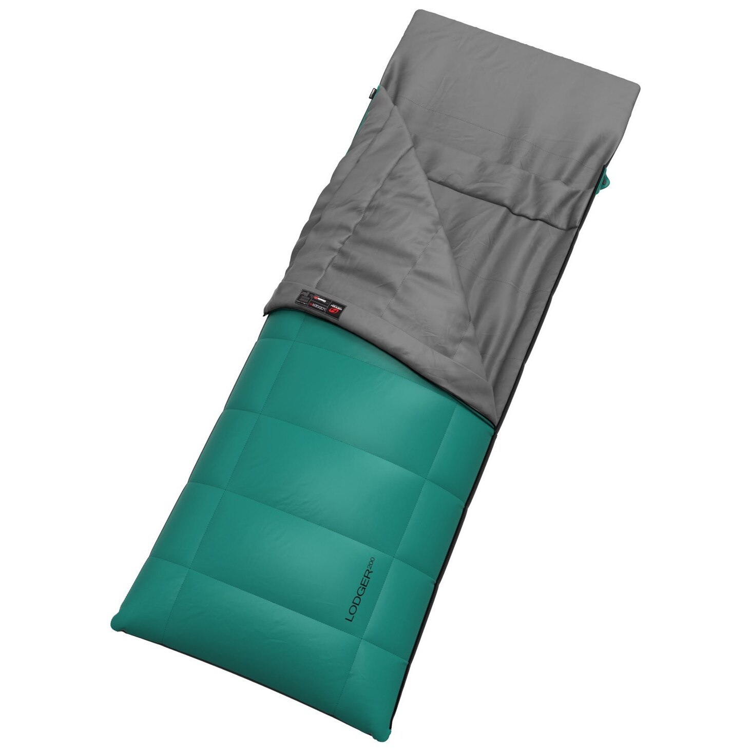 Sac de dormit dreptunghiular, Hannah, Lodger 200, +8 °C / +3 °C