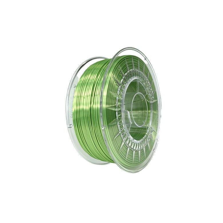 Filament SILK verde deschis, 1.75mm, 1KG