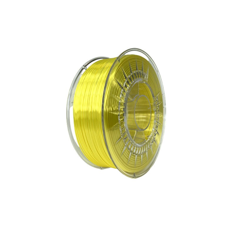 Filament SILK galben deschis, 1.75mm, 1KG Devil Design