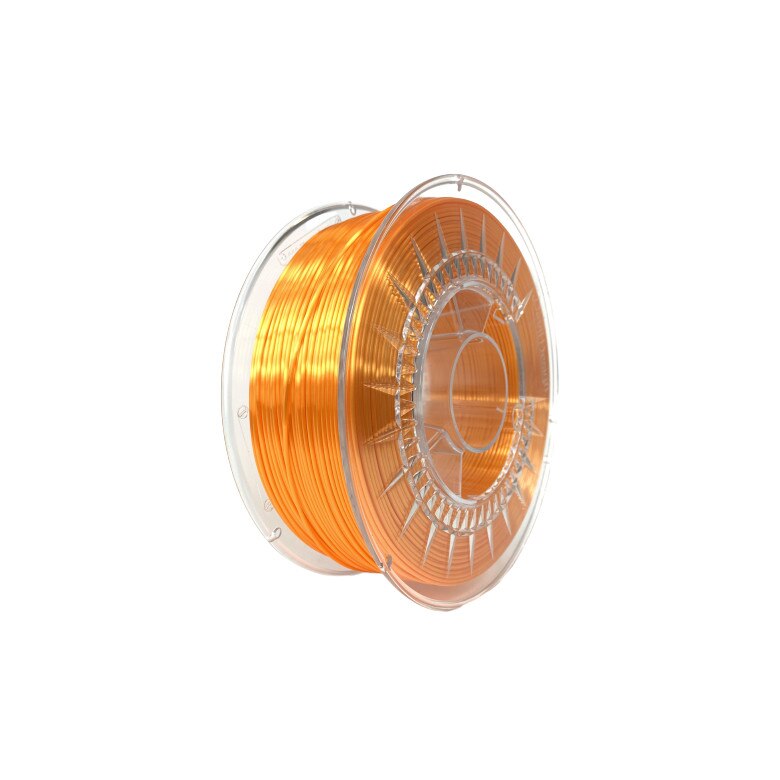 Filament SILK portocaliu deschis, 1.75mm, 1KG