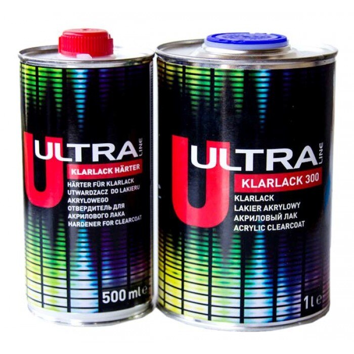 Set Lac NOVOL Klarlack 300 Ultra 1,00L si intaritor 0,50 L