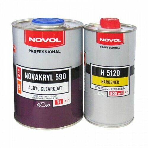 Set Lac NOVOL Novakryl 590 HS 1,00 L si intaritor H5120 0,5L