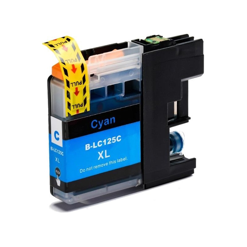 Cartus compatibil Brother LC125XL cyan 600 pagini