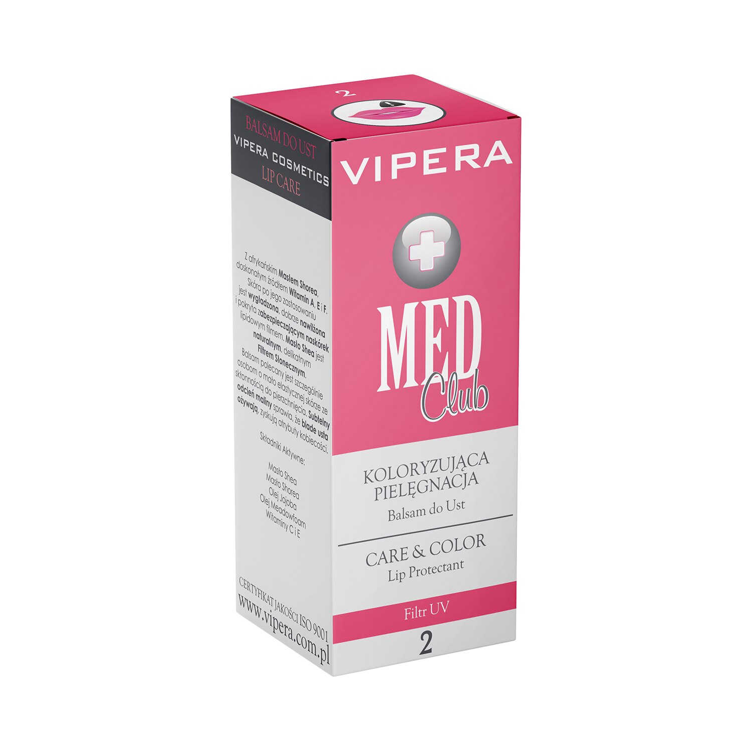 Balsam protector pentru buze Care & Color 02 care & color, 4 g