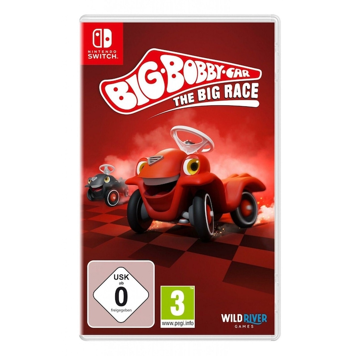 Igra Wild River Games Big Bobby Car, The Big Race, ΠΠ° Nintendo Switch
