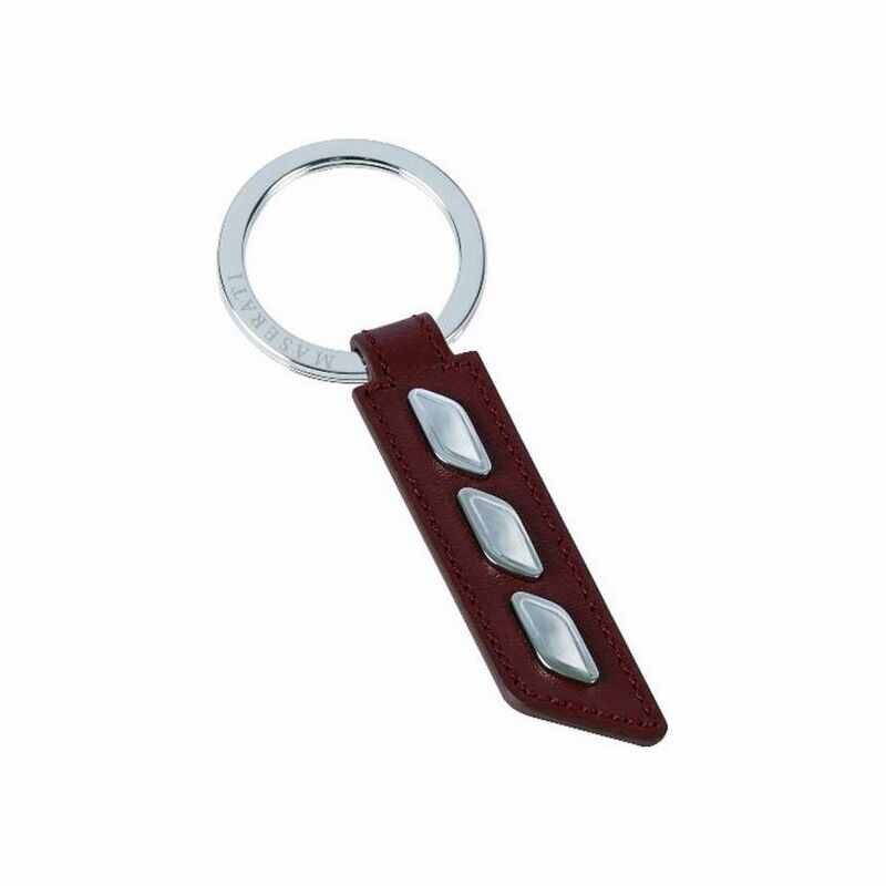 Breloc Maserati KMU4160123 Piele Bordo