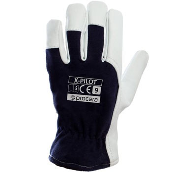 Manusi de protectie, X-Pilot, din piele fina, rezistente la uzura si alunecare, marimea 10/XL Manusi de protectie, X-Pilot, din piele fina, rezistente la uzura si alunecare, marimea 10/XL