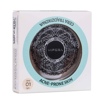 Pudra compacta Cos-Medica Derma Powder Smooth Finish 01 light, 13 g Pudra compacta Cos-Medica Derma Powder Smooth Finish 01 light, 13 g