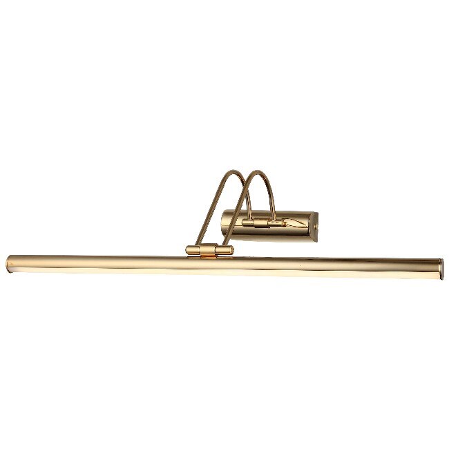Lampa de perete POMA HOMEMANIA, Metal, 24 x 50 x 11 cm, 1 x LED, 6W, 3000K, 950LM, Auriu