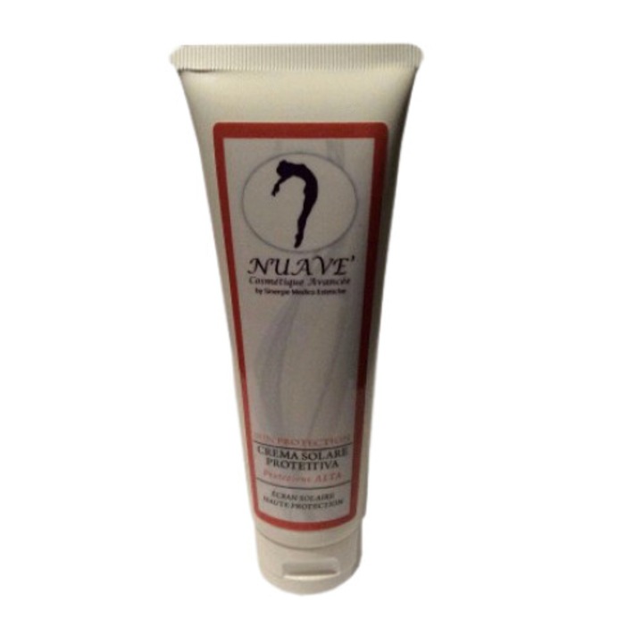 Crema solara hidratanta cu SPF 50, Nuave, 150 ml