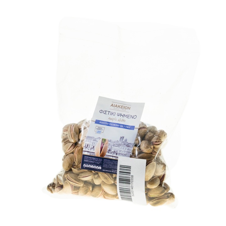 Fistic prajit si nesarat, 100% natural, fara zahar, 200 g - eMAG.ro