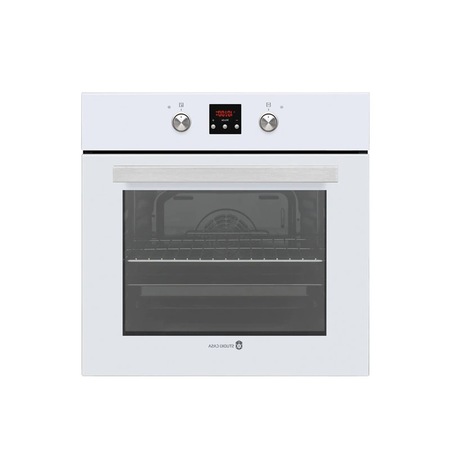 Pachet incorporabil Studio Casa Cristal Modern, Cuptor electric multifunctional, cristal alb plus Plita gaz 4 arzatoare, cristal alb plus Hota telescopica, Termostat, Programator digital pentru inceputul si sfarsitul coacerii, 8 functii, Alb/ Inox