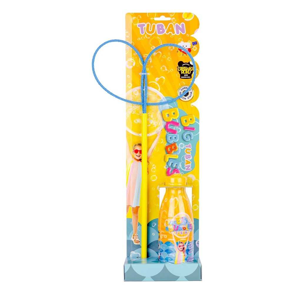 Set inel fluture TUBAN cu solutie pentru baloane de sapun, 400ml, Robentoys