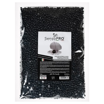 Ceara Epilat Elastica Granule SensoPRO Milano Brazilian Black Pearls, 500g Ceara Epilat Elastica Granule SensoPRO Milano Brazilian Black Pearls, 500g