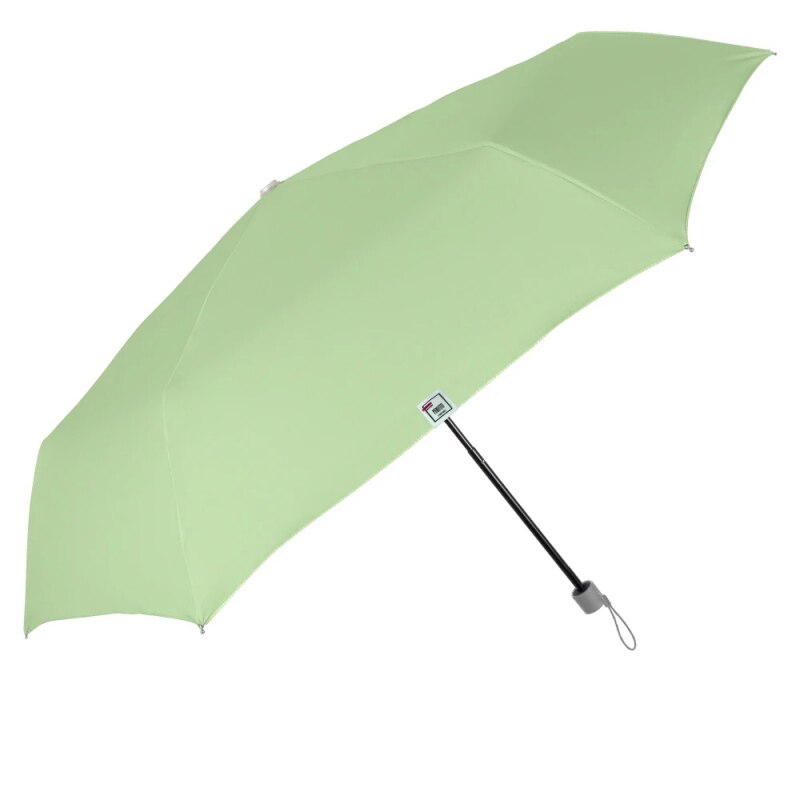 Umbrela mini pentru femei Perletti, cu protectie UV, pentru soare sau ploaie, rezistenta, 91 cm diametru,Verde