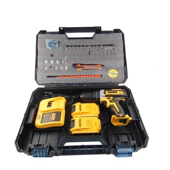 Set autofiletanta cu percutie 28V, acumulator Li-ION 2Ah integrat, cuplu reglabil in 18 grade, Blasko-WS1 Set autofiletanta cu percutie 28V, acumulator Li-ION 2Ah integrat, cuplu reglabil in 18 grade, Blasko-WS1