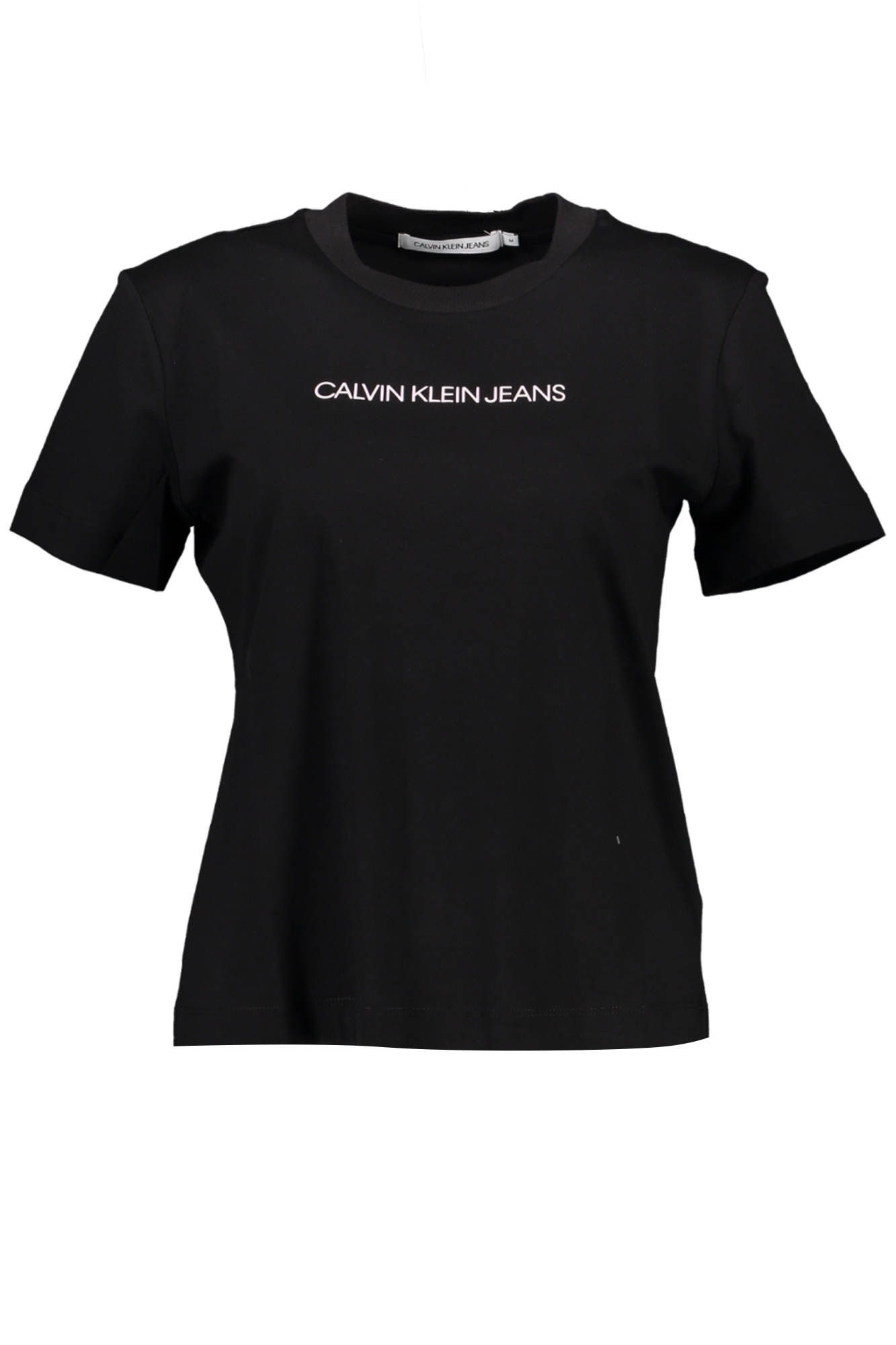 Tricou Dama, CALVIN KLEIN, 9106275, Logo, Negru, Negru, XL