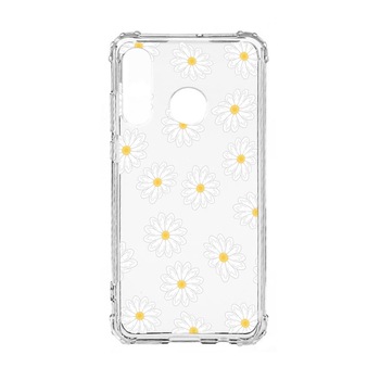 Husa Anti Shock, Compatibila Cu Huawei P30 Lite, Happy Flowers, Silicon Premium, Rezistenta, 513 Husa Anti Shock, Compatibila Cu Huawei P30 Lite, Happy Flowers, Silicon Premium, Rezistenta, 513