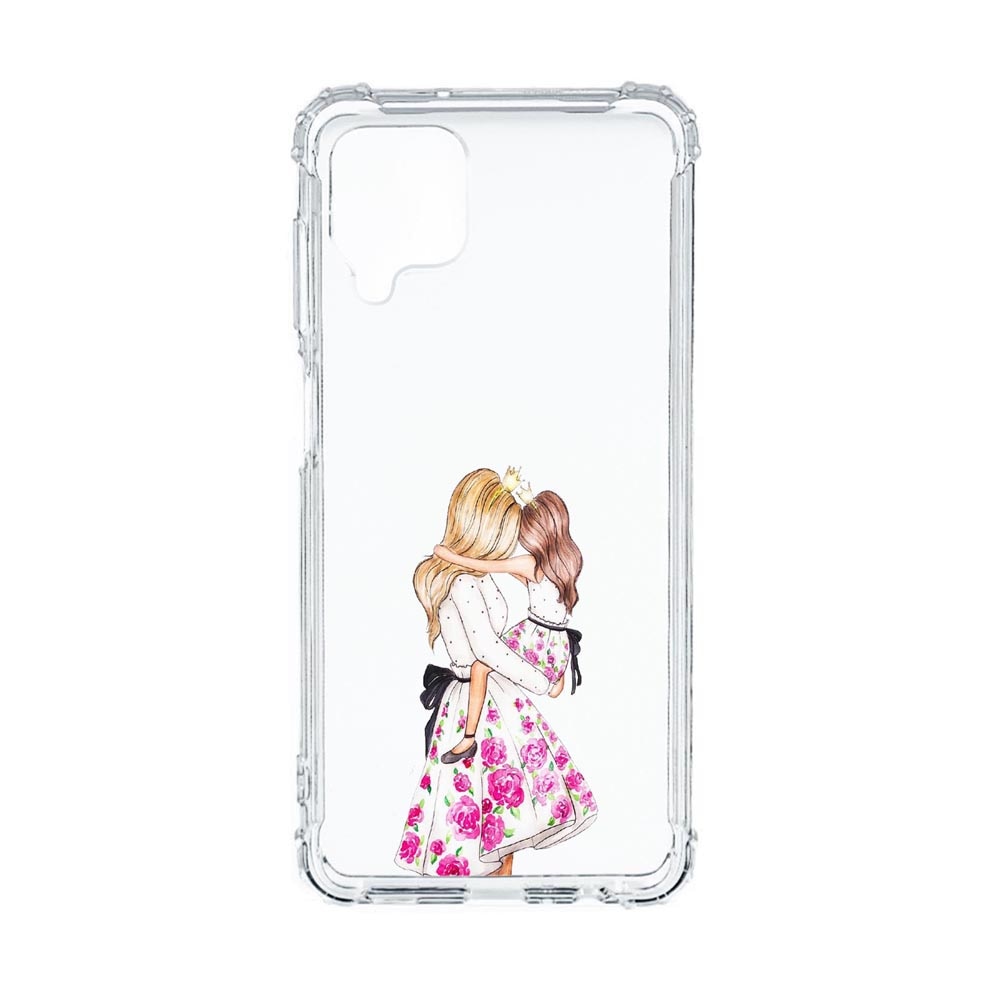 Husa Anti Shock, Compatibila Cu Samsung Galaxy A12, Mommy's Girl, Silicon Premium, Rezistenta, 554