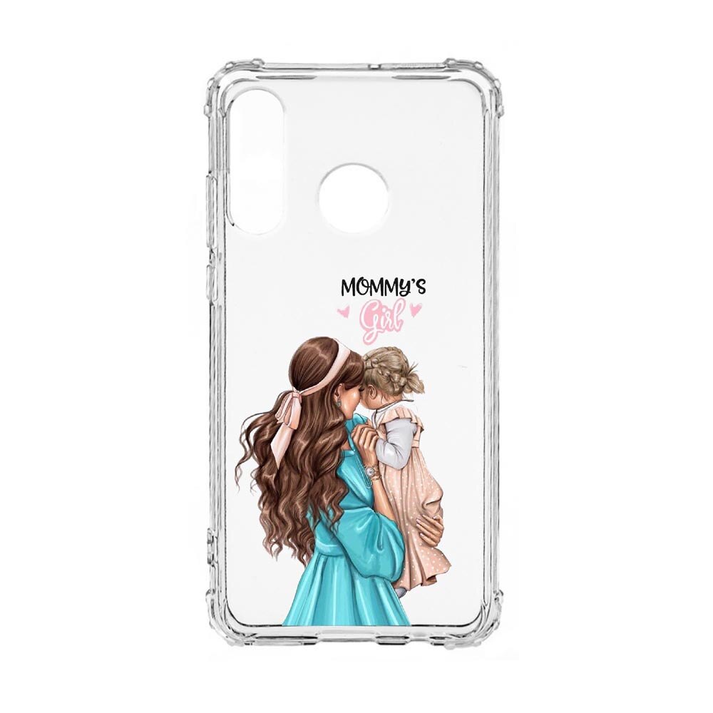 Husa Anti Shock, Compatibila Cu Huawei P30 Lite, Mommy's Girl, Silicon Premium, Rezistenta, 555