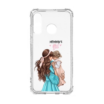 Husa Anti Shock, Compatibila Cu Huawei P30 Lite, Mommy's Girl, Silicon Premium, Rezistenta, 555 Husa Anti Shock, Compatibila Cu Huawei P30 Lite, Mommy's Girl, Silicon Premium, Rezistenta, 555