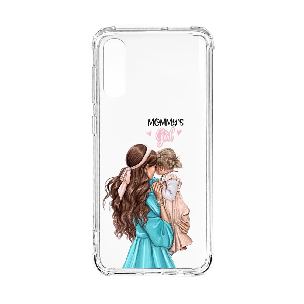 Husa Anti Shock, Compatibila Cu Samsung Galaxy A50, Mommy's Girl, Silicon Premium, Rezistenta, 555