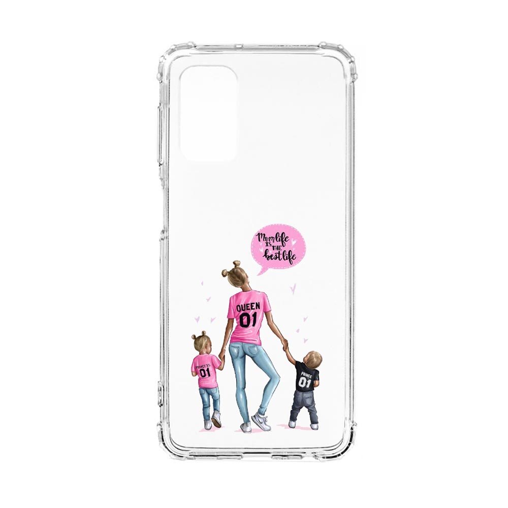 Husa Anti Shock, Compatibila Cu Xiaomi Redmi Note 10S, Mom Life, Silicon Premium, Rezistenta, 557