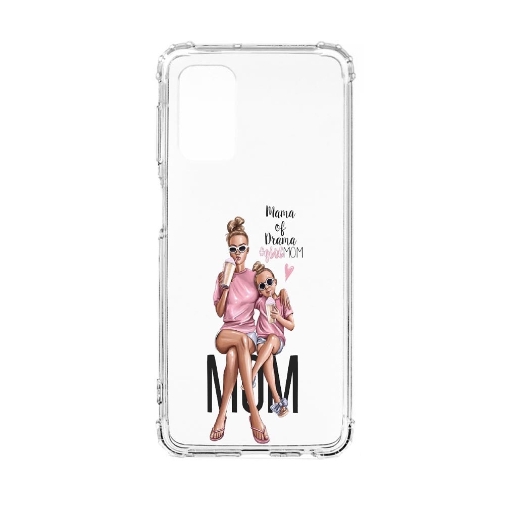 Husa Anti Shock, Compatibila Cu Samsung Galaxy S20 FE, Girl Mom, Silicon Premium, Rezistenta, 558