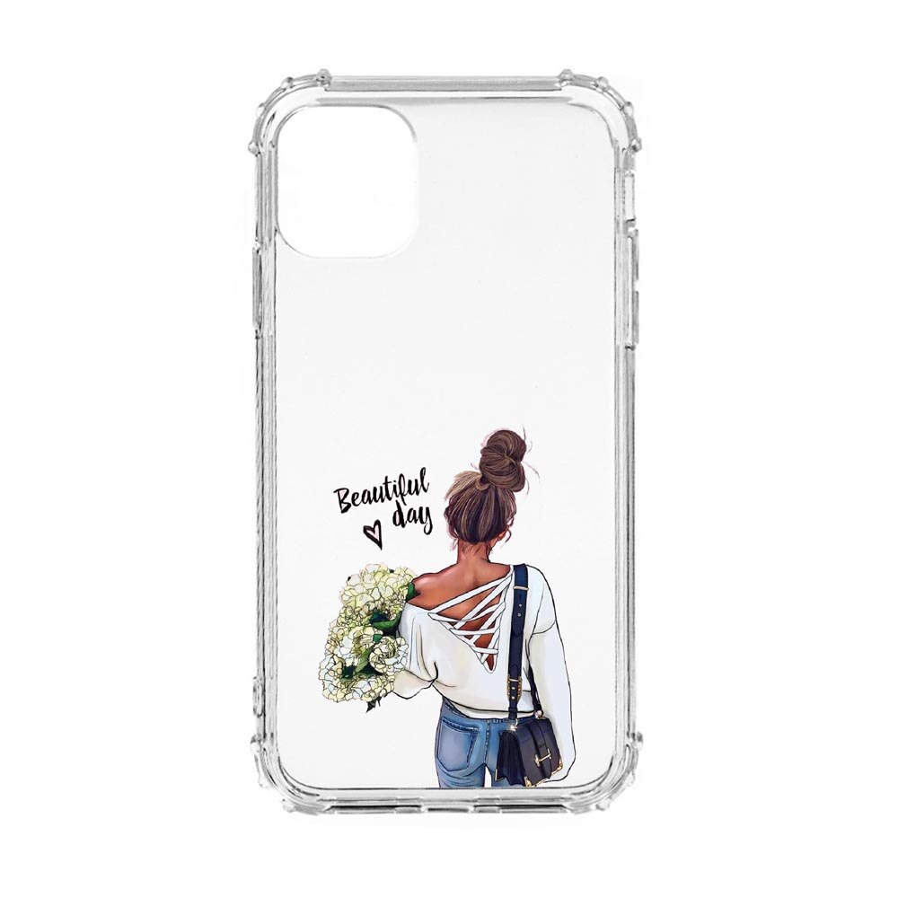 Husa Anti Shock, Compatibila Cu Apple iPhone 12 Pro Max, Beautiful Day, Silicon Premium, Rezistenta, 561