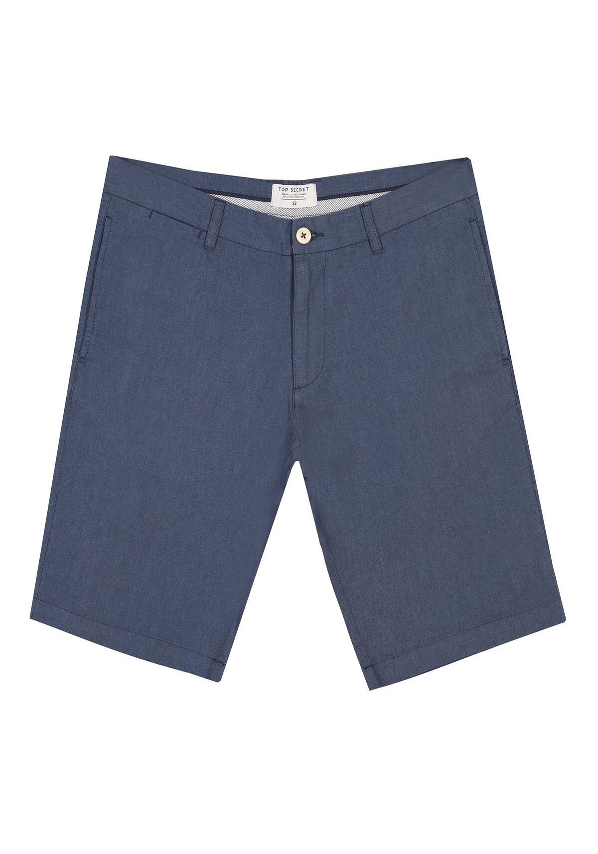 Pantaloni scurti barbati, TOP SECRET, SSZ1018, Albastru inchis