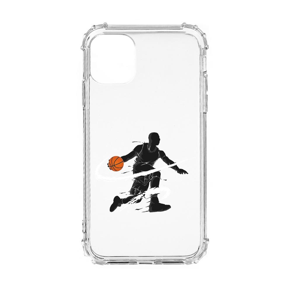 Husa Anti Shock, Compatibila Cu Apple iPhone 11, Basketball, Silicon Premium, Rezistenta, 791
