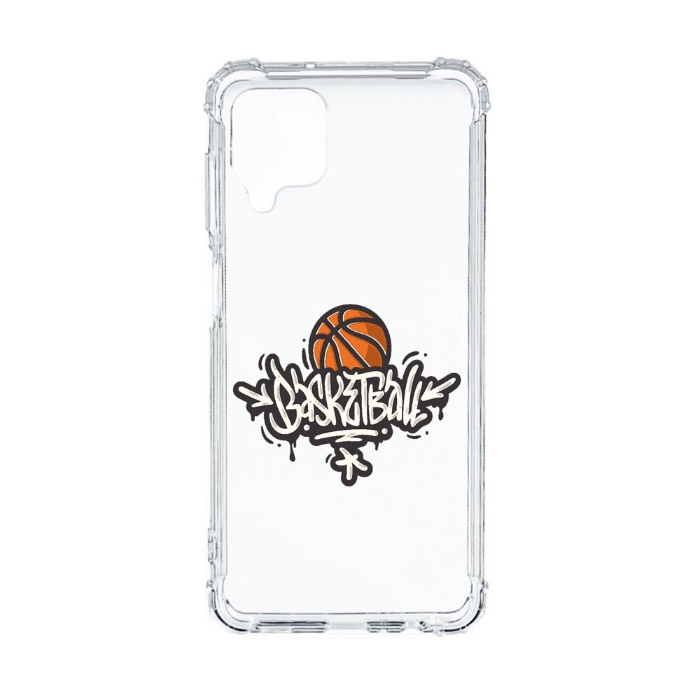 Husa Anti Shock, Compatibila Cu Samsung Galaxy A42 5G, Basketball, Silicon Premium, Rezistenta, 792