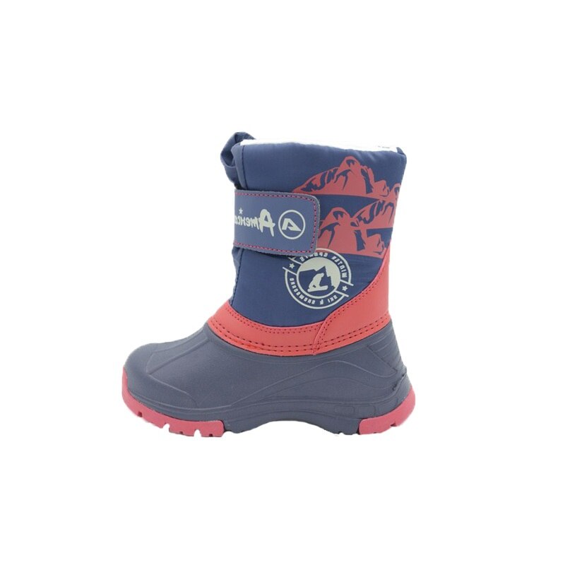 Cizme pentru fete American Club SB-4/2017B, Bleumarin 12535