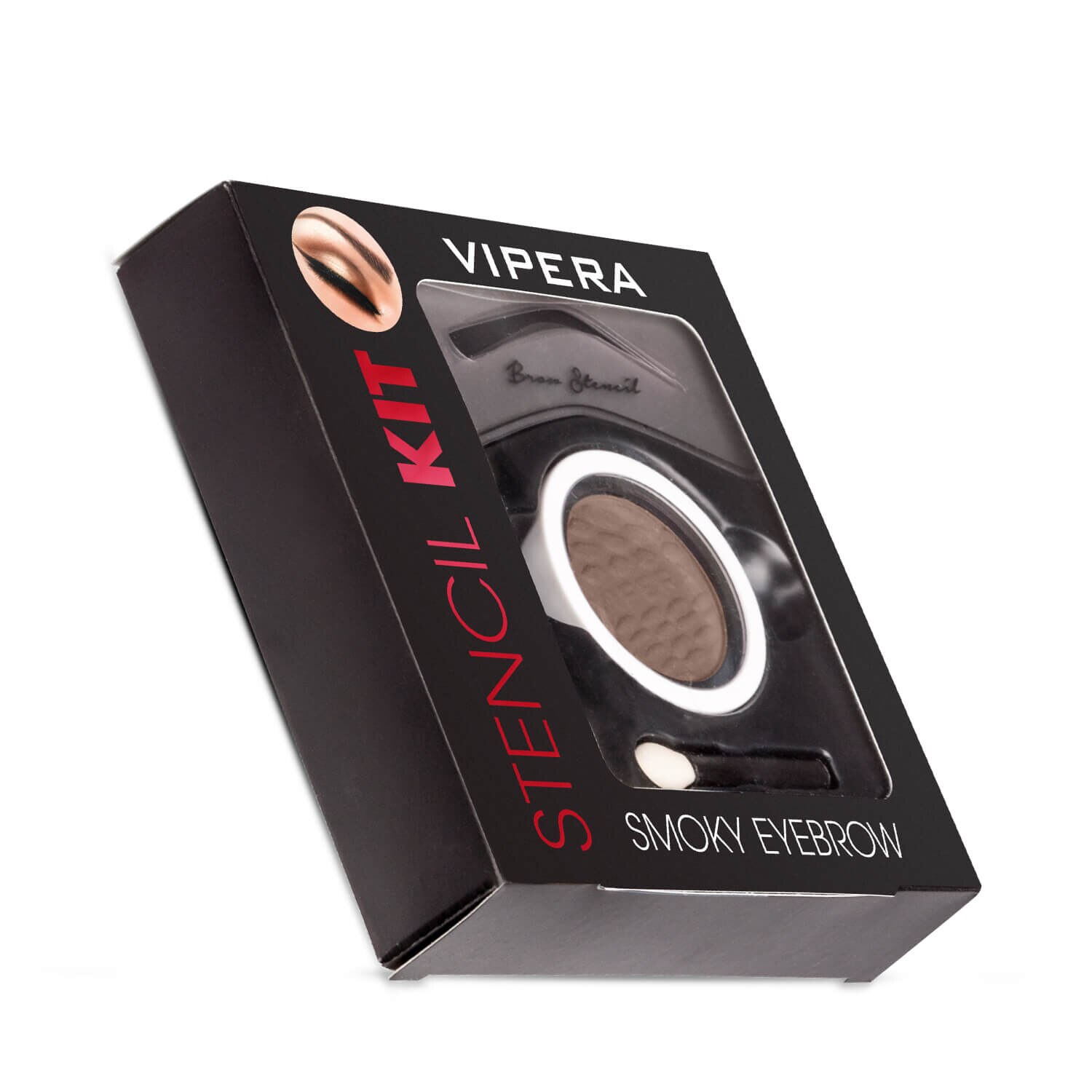 Kit pentru sprancene VIPERA Smoky Eyebrow 02 limbo, 3.5 g