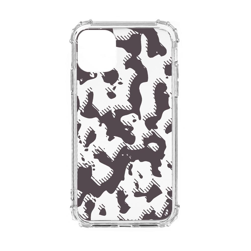 Husa Anti Shock, Compatibila Cu Apple iPhone 12 Mini, Retro Camuflaj, Silicon Premium, Rezistenta, 810