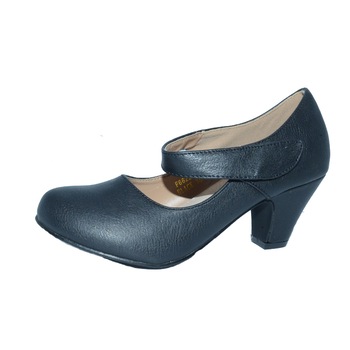 Pantofi cu toc pentru fete Miss Q F6622-1, Negru 28 Pantofi cu toc pentru fete Miss Q F6622-1, Negru 28