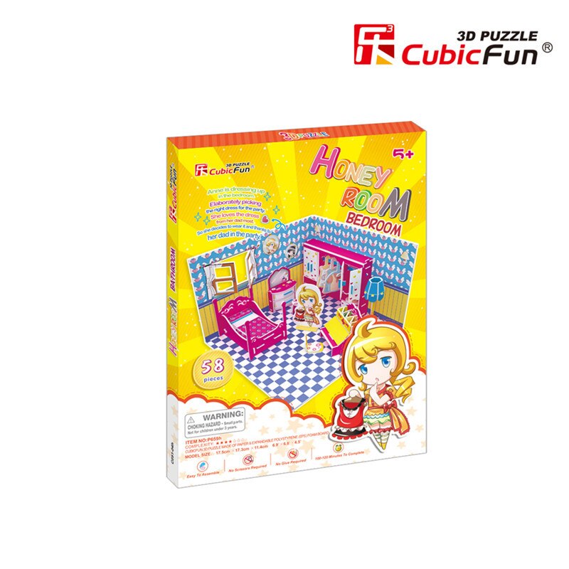 PUZZLE 3D - CBFB - Colectia Honey Room - Dormitor