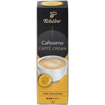 Capsule Tchibo Cafissimo Caffe Crema decafeinizat, 10 Capsule Capsule Tchibo Cafissimo Caffe Crema decafeinizat, 10 Capsule