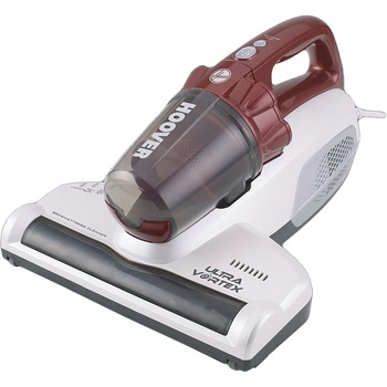 Aspirator de mana Hoover Ultra Vortex MBC500UV, Functie antibacteriana cu lampa UV, Sistem de filtrare Cyclonic, 0.3 l, 500 W, Rosu/Alb Aspirator de mana Hoover Ultra Vortex MBC500UV, Functie antibacteriana cu lampa UV, Sistem de filtrare Cyclonic, 0.3 l, 500 W, Rosu/Alb