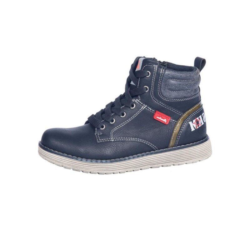 Ghete pentru baieti American Club 735/17B, Bleumarin 11686