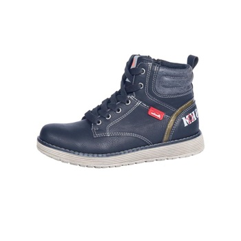 Ghete pentru baieti American Club 735/17B, Bleumarin 11686 Ghete pentru baieti American Club 735/17B, Bleumarin 11686