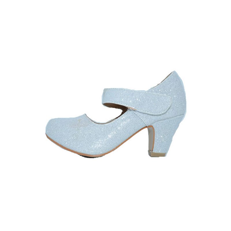 Pantofi eleganti pentru fete Miss Q F F 6622-23AR-35, Argintiu 35 EU