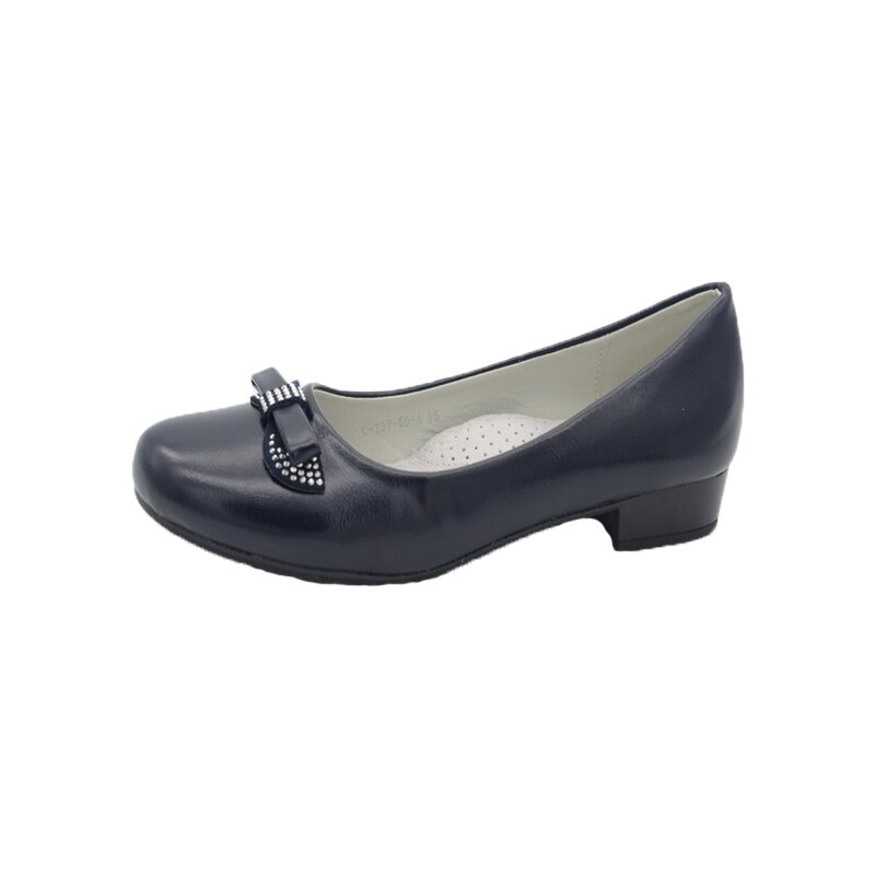 Pantofi eleganti pentru fete Tom Miki C-T37-59-A-32, Bleumarin 32 EU