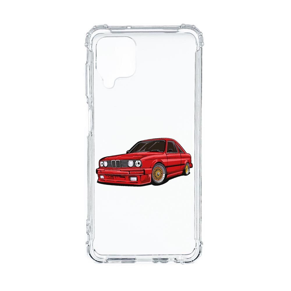Husa Anti Shock, Compatibila Cu Samsung Galaxy A12, Old Car, Silicon Premium, Rezistenta, 829