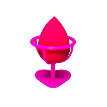 Set Burete Machiaj si Suport, Makeup, Roz Set Burete Machiaj si Suport, Makeup, Roz